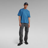G-STAR Outlet Unisex Boxy Base T-Shirt Medium blue