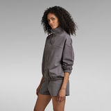 G-STAR Outlet Windbreaker Loose Sweater Grey