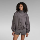 G-STAR Outlet Windbreaker Loose Sweater Grey