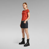 G-STAR Outlet Y2K Slim Artwork T-Shirt Red