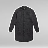 G-STAR Outlet Button Up Sweat Dress Black