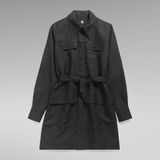G-STAR Outlet Military Shirt Dress Black