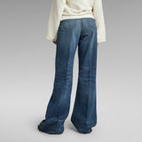 G-STAR Outlet Premium Deck Ultra High Wide Leg Jeans Medium blue