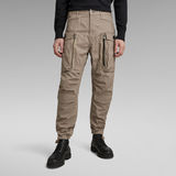 G-STAR Outlet Long Pocket Zip Relaxed Tapered Cargo Pants Brown