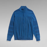 G-STAR Outlet 3D Biker Zip Thru Knit Multi color