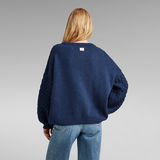 G-STAR Outlet Jersey Chunky Loose Boat Azul intermedio