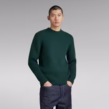 G-STAR Outlet Essential Knitted Sweater Green