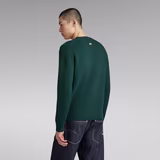 G-STAR Outlet Essential Knitted Sweater Green