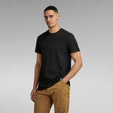 G-STAR Outlet Camiseta Essential Pique Negro