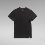 G-STAR Outlet Camiseta Essential Pique Negro