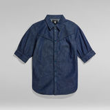 G-STAR Outlet Western Kick Puff Slim Shirt Dark blue