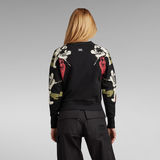 G-STAR Outlet Lookbook Print Sweater Black