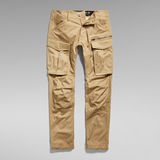 G-STAR Outlet Rovic Zip 3D Regular Tapered Pants Brown