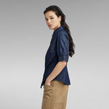 G-STAR Outlet Western Kick Puff Slim Shirt Dark blue