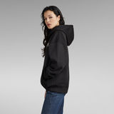 G-STAR Outlet Sudadera con capucha Unisex Core Loose Hooded Negro