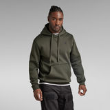 G-STAR Outlet Premium Core Hooded Sweater Grey