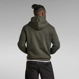 G-STAR Outlet Premium Core Hooded Sweater Grey