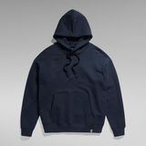 G-STAR Outlet Essential Unisex Loose Hoodie Dark blue