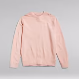 G-STAR Outlet Overdyed Regular Sweater Pink