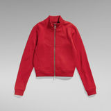 G-STAR Outlet Track Jacket Slim Sweater Red