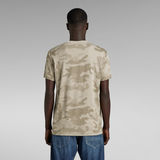 G-STAR Outlet Camiseta Line Camo Allover Multi color