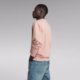 G-STAR Outlet Overdyed Regular Sweater Pink