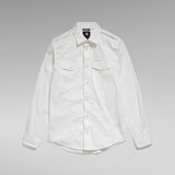 G-STAR Outlet Tux Marine Slim Shirt White