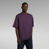 G-STAR Outlet Boxy Base 2.0 T-Shirt Purple