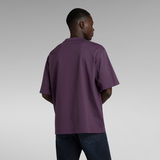 G-STAR Outlet Boxy Base 2.0 T-Shirt Purple
