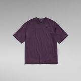G-STAR Outlet Boxy Base 2.0 T-Shirt Purple