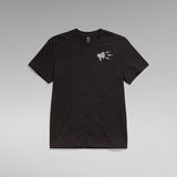 G-STAR Outlet Megaphone Graphic T-Shirt Black