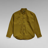 G-STAR Outlet Camisa TP Button Down Oversized Verde