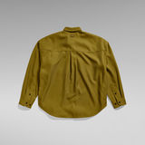 G-STAR Outlet Camisa TP Button Down Oversized Verde
