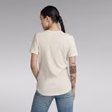 G-STAR Outlet Autograph Slim Top Beige