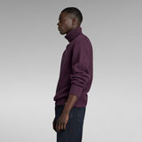 G-STAR Outlet Jersey Essential Turtleneck Morado