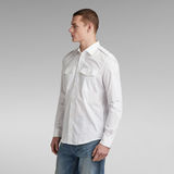 G-STAR Outlet Tux Marine Slim Shirt White