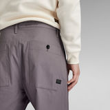 G-STAR Outlet Unisex Pleated Chino Relaxed Grey