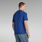 G-STAR Outlet Camiseta Shadow Graphic Slim Azul intermedio