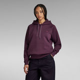 G-STAR Outlet Sudadera Premium Core 2.0 Hooded Morado