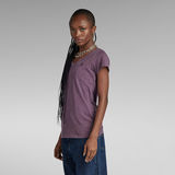 G-STAR Outlet Top Eyben Slim V-Neck Morado