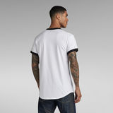 G-STAR Outlet Lash Graphic Ringer T-Shirt White