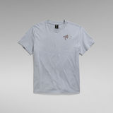 G-STAR Outlet Megaphone Graphic T-Shirt Grey