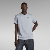 G-STAR Outlet Megaphone Graphic T-Shirt Grey