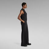 G-STAR Outlet Open Back Jumpsuit Black