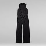 G-STAR Outlet Open Back Jumpsuit Black