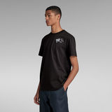 G-STAR Outlet Megaphone Graphic T-Shirt Black