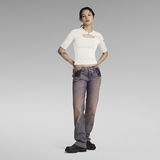 G-STAR Outlet Y2K Tee Square Ring White