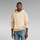 G-STAR Outlet Unisex Core Loose Hoodie Beige