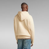 G-STAR Outlet Unisex Core Loose Hoodie Beige