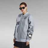 G-STAR Outlet Varsity Bomber Loose Sweater Multi color